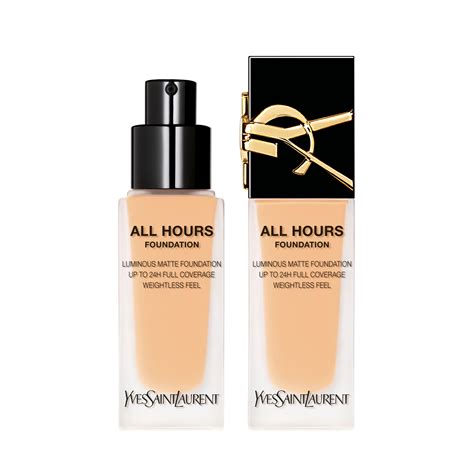 is ysl all hours foundation water based or silicone based